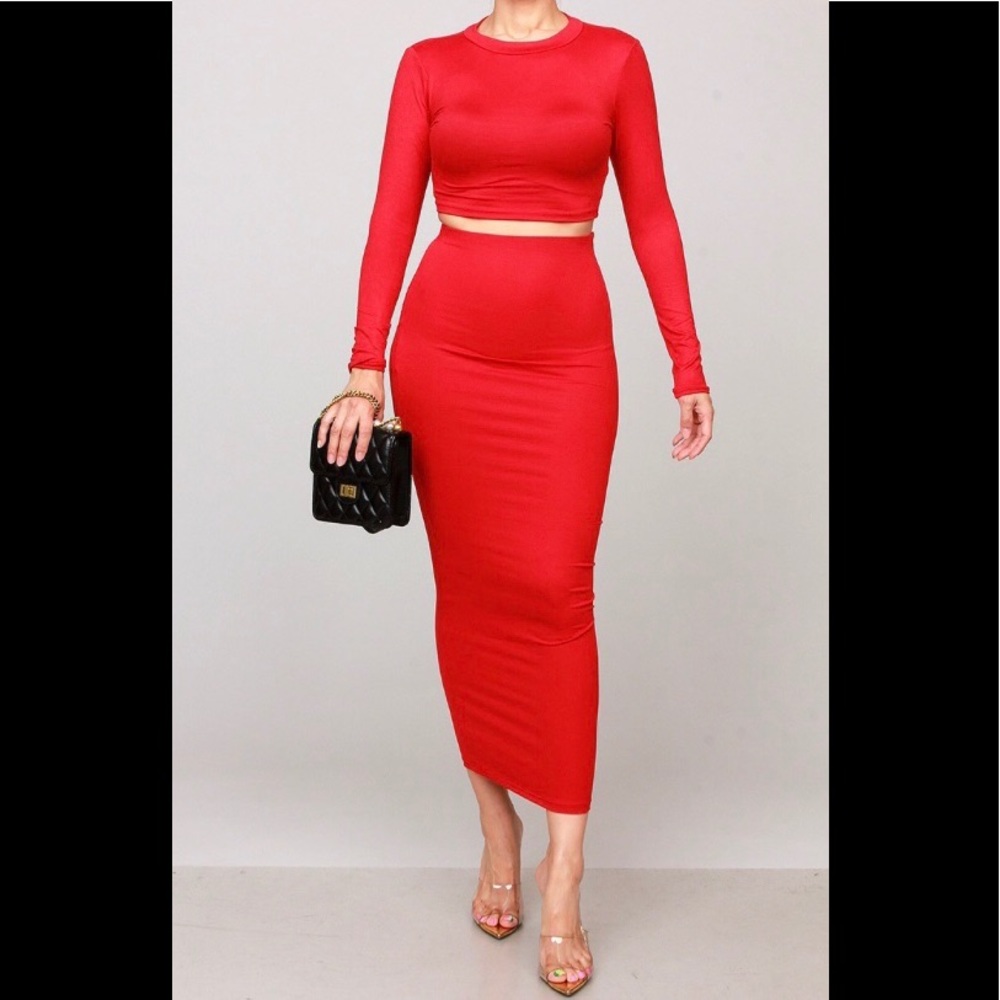 SKIRT Two piece set